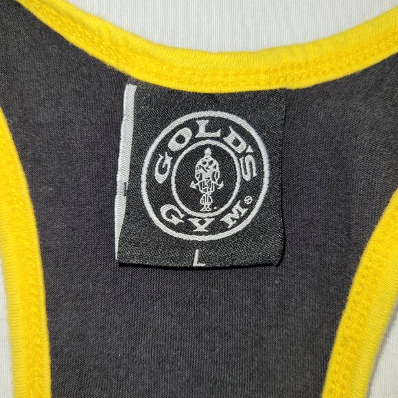 Gold's Gym Muscle Shirt Workout Weight Lifting Sleeveless size Youth Large - Picture 2 of 2